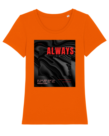 ALWAYS OGM Bright Orange