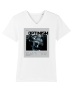 OPTIMISM Tricou mânecă scurtă guler V Bărbat Presenter