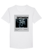 OPTIMISM Tricou mânecă scurtă guler larg Bărbat Skater