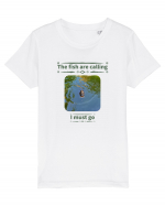 The fish are calling must go Tricou mânecă scurtă  Copii Mini Creator