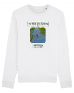 The fish are calling must go Bluză mânecă lungă Unisex Rise