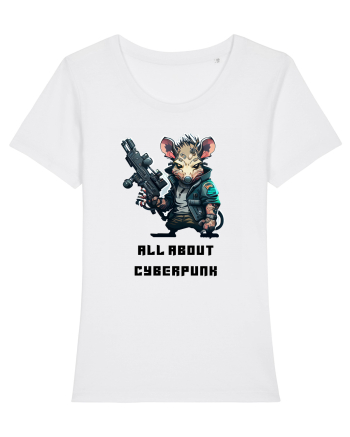 ALL ABOUT CYBERPUNK - V1 White