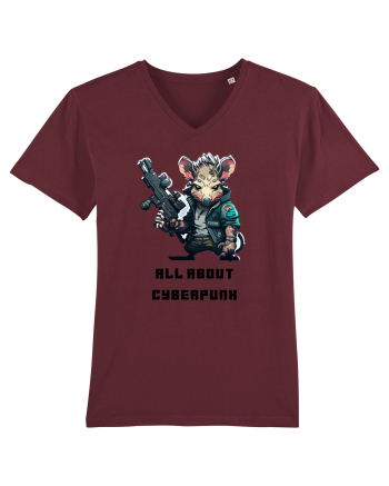 ALL ABOUT CYBERPUNK - V1 Burgundy