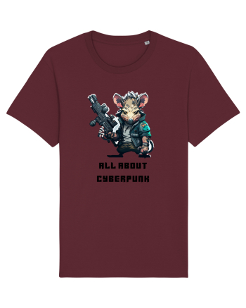 ALL ABOUT CYBERPUNK - V1 Burgundy