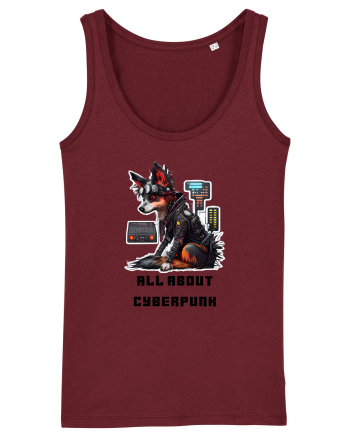 ALL ABOUT CYBERPUNK - V2 Burgundy