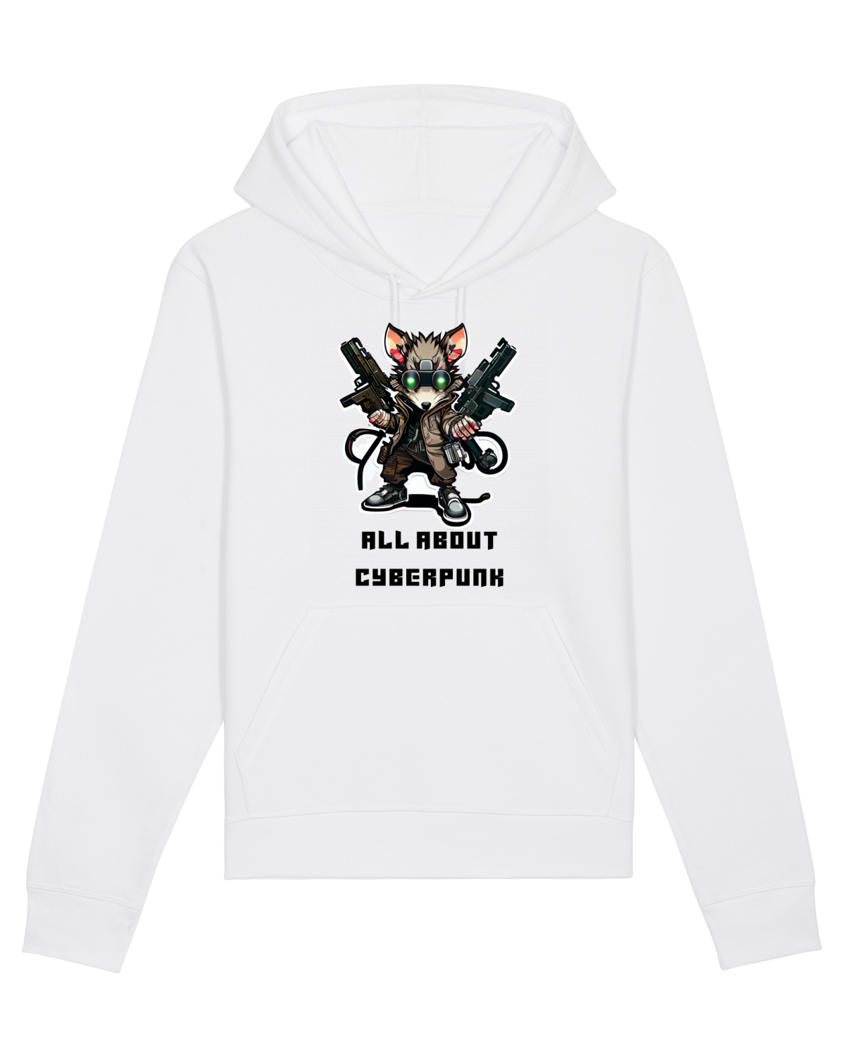 Hanorac Unisex Drummer White