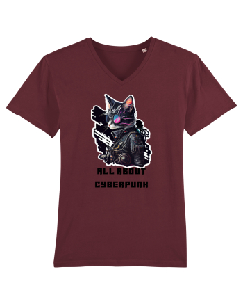 ALL ABOUT CYBERPUNK - V4 Burgundy