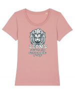 LIONS Tricou mânecă scurtă guler larg fitted Damă Expresser