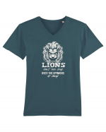 LIONS Tricou mânecă scurtă guler V Bărbat Presenter