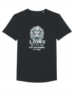 LIONS Tricou mânecă scurtă guler larg Bărbat Skater