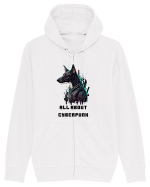 ALL ABOUT CYBERPUNK - V5 Hanorac cu fermoar Unisex Connector