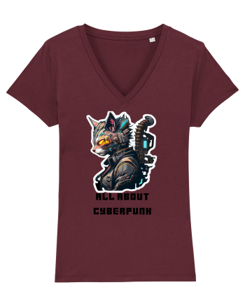 ALL ABOUT CYBERPUNK - V6 Burgundy