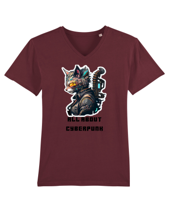 ALL ABOUT CYBERPUNK - V6 Burgundy