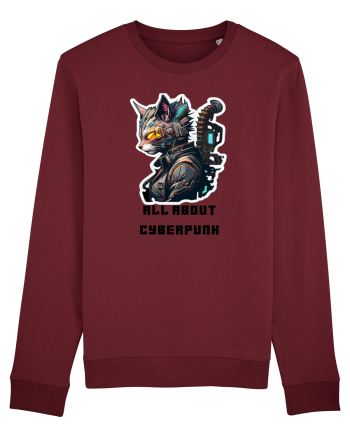 ALL ABOUT CYBERPUNK - V6 Burgundy