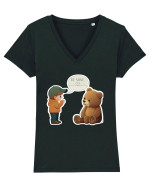 BE MINE - V1 Tricou mânecă scurtă guler V Damă Evoker
