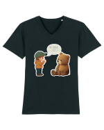 BE MINE - V1 Tricou mânecă scurtă guler V Bărbat Presenter