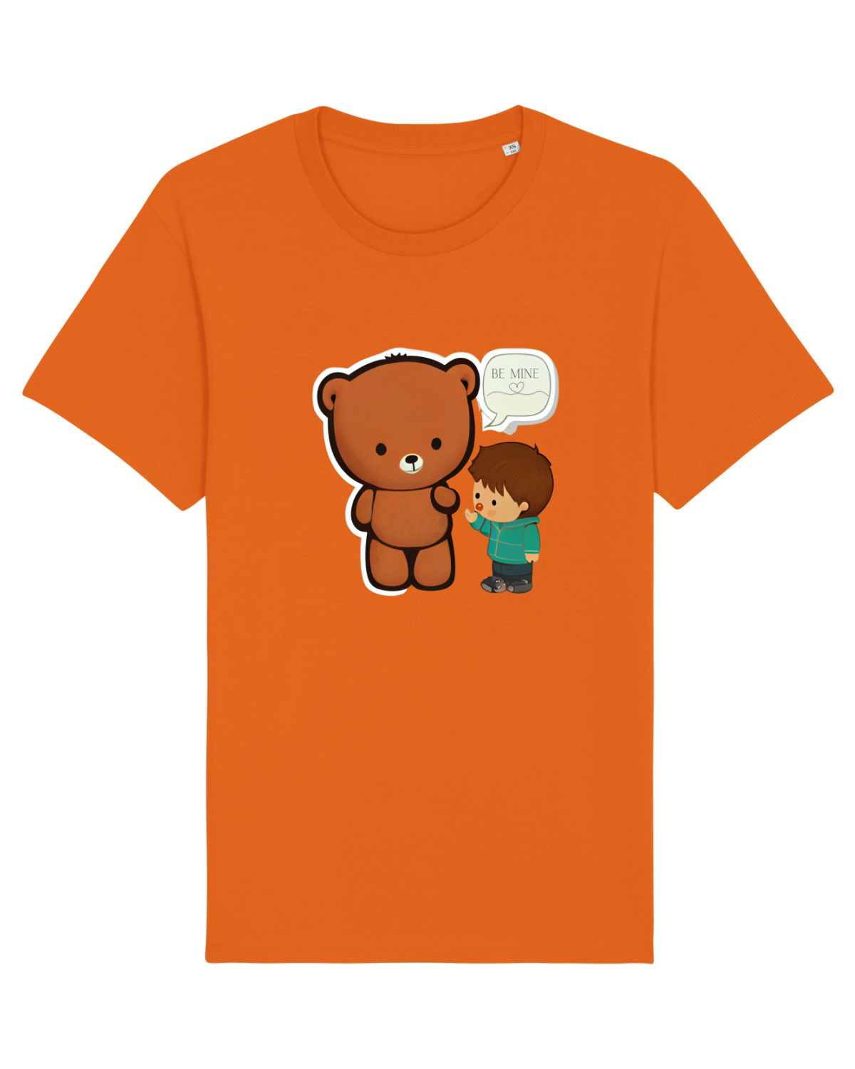 Tricou mânecă scurtă Unisex Rocker Bright Orange