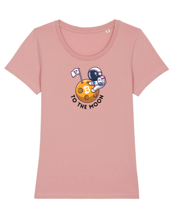 To the moon - Bitcoin Canyon Pink