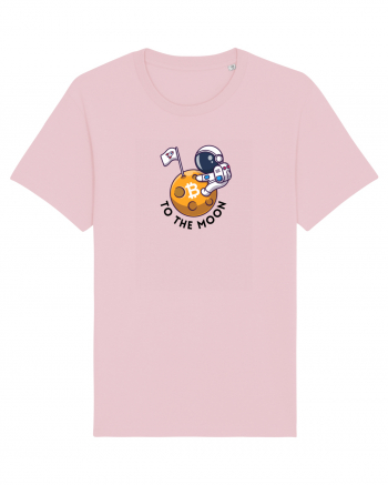 To the moon - Bitcoin Cotton Pink
