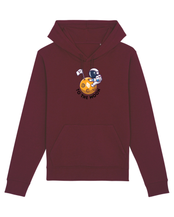 To the moon - Ethereum Burgundy