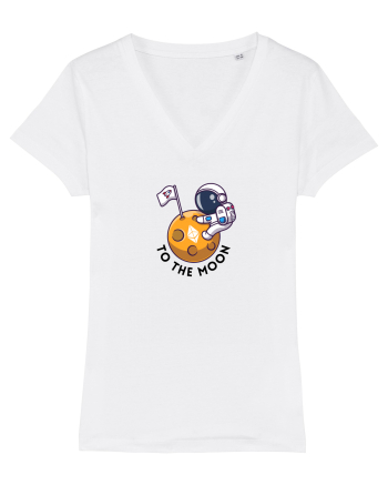 To the moon - Ethereum White