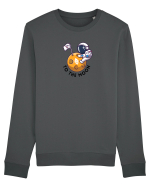To the moon - Ethereum Bluză mânecă lungă Unisex Rise
