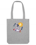 Bitcoin - To the moon  Sacoșă textilă