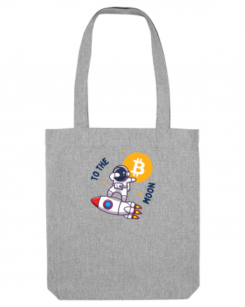 Bitcoin - To the moon  Sacoșă textilă