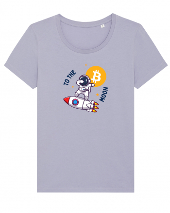 Bitcoin - To the moon  Lavender