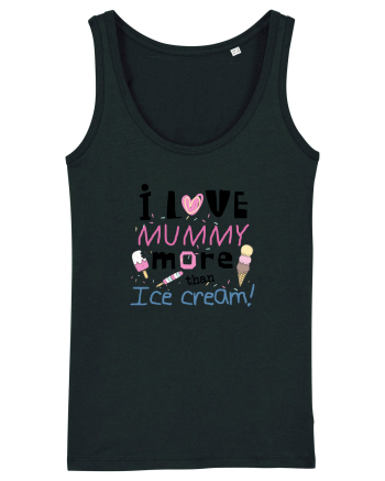 Love Mom Black