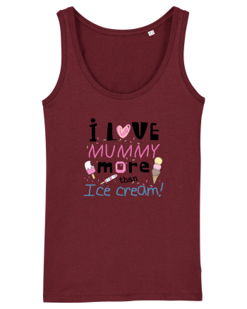 Love Mom Burgundy