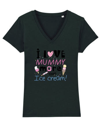 Love Mom Black