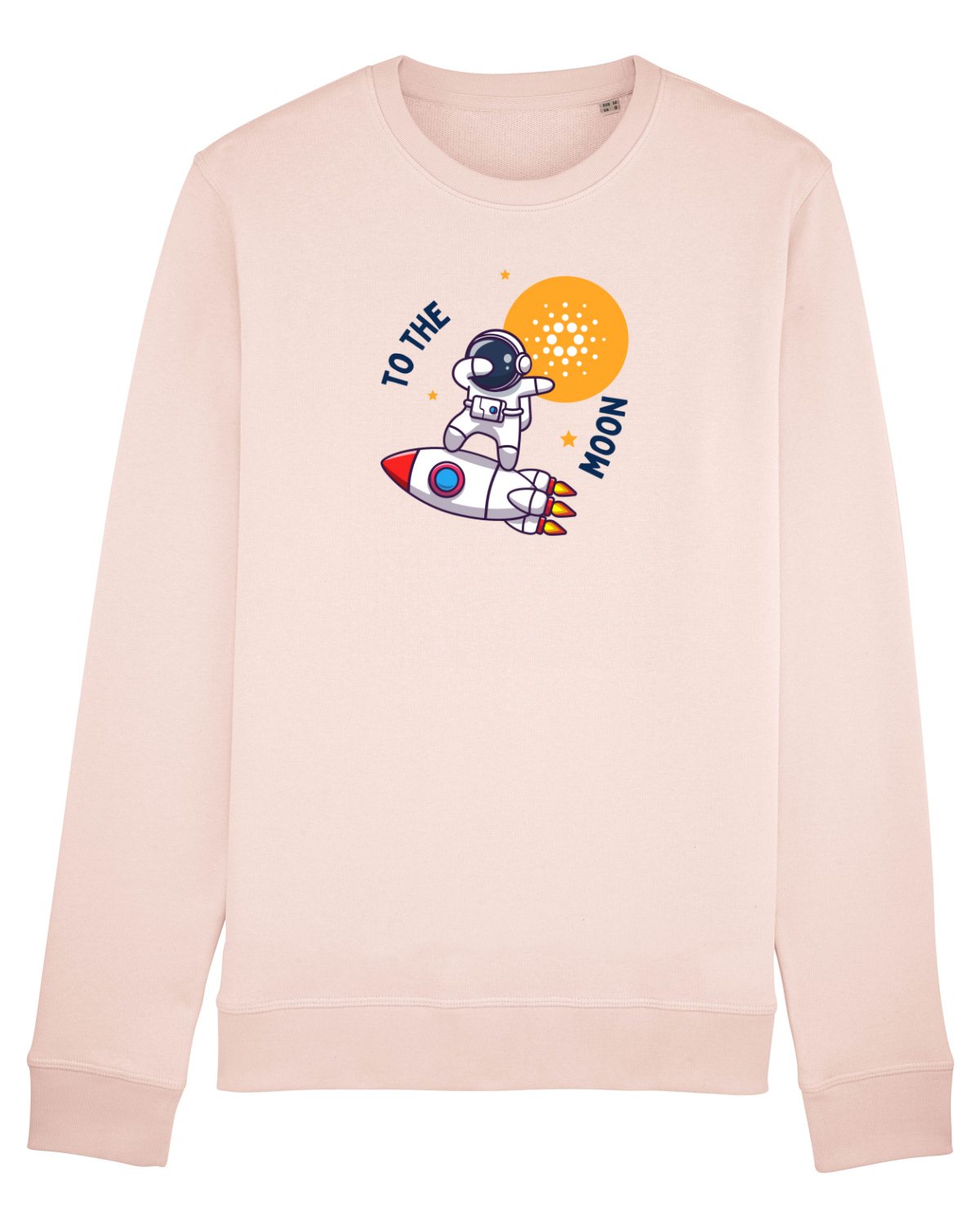 Bluză mânecă lungă Unisex Rise Candy Pink