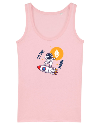 Ethereum - To the moon Cotton Pink