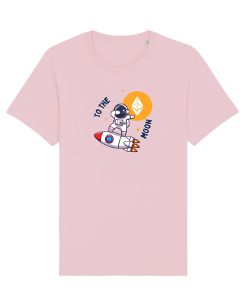Ethereum - To the moon Cotton Pink