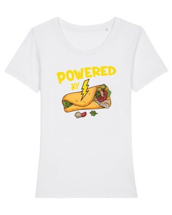 Powered by  White