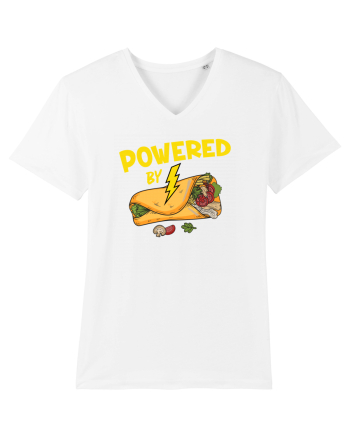 Powered by  White