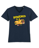 Powered by  Tricou mânecă scurtă guler V Bărbat Presenter