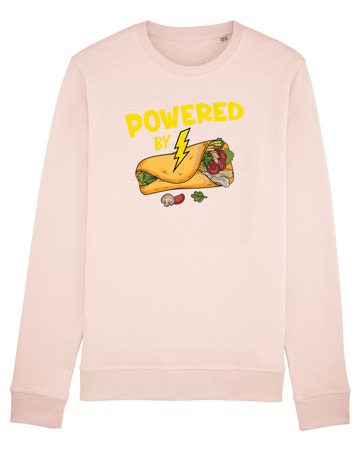 Bluză mânecă lungă Unisex Rise Candy Pink