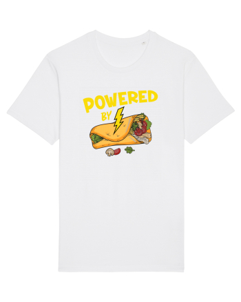 Powered by  White