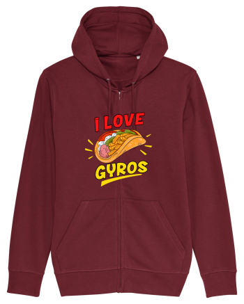 I love gyros Burgundy