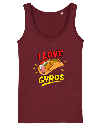 I love gyros Burgundy