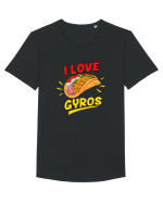 I love gyros Tricou mânecă scurtă guler larg Bărbat Skater
