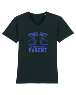 Going to be a parent Tricou mânecă scurtă guler V Bărbat Presenter