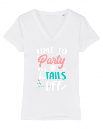 Party our tails off White