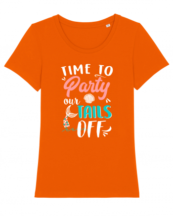 Party our tails off Bright Orange