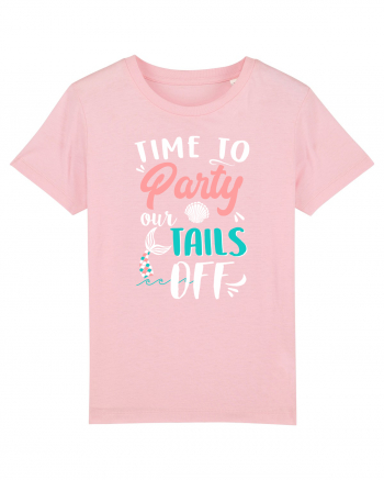 Party our tails off Cotton Pink