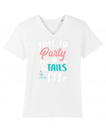 Party our tails off White