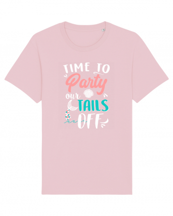 Party our tails off Cotton Pink