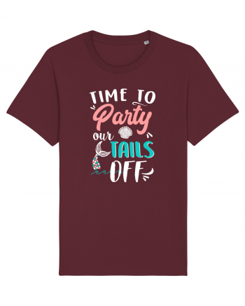 Party our tails off Burgundy